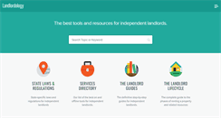 Desktop Screenshot of landlordology.com