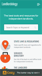 Mobile Screenshot of landlordology.com